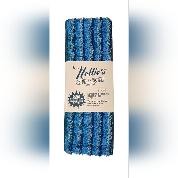 NEW Nellie's Scrub and Polish Pads Replacement for Wow Mop NEW - Picture 1 of 2